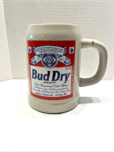 Bud dry stein - budweiser, beer